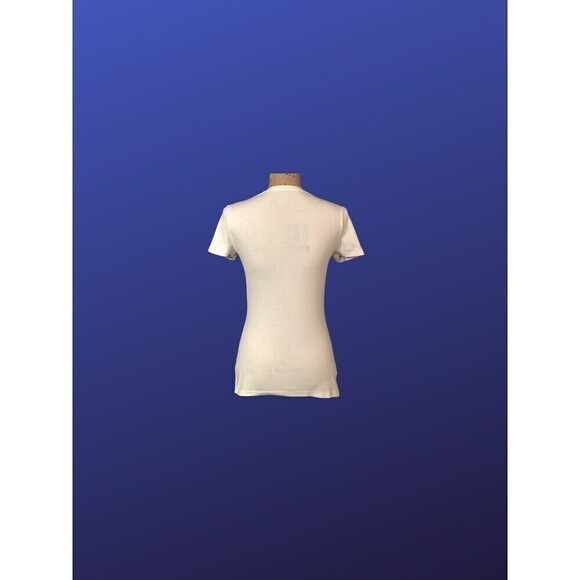 OLD NAVY 100% Cotton Short Sleeve Tee, LOT of 2, WHITE, Size Small, NWOT - Picture 2 of 10